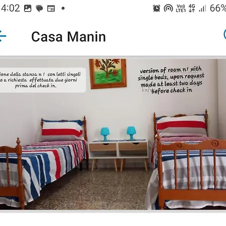 Сasa de vacaciones Casa Manin *